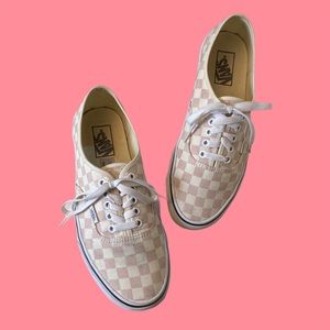 Checkered Vans!